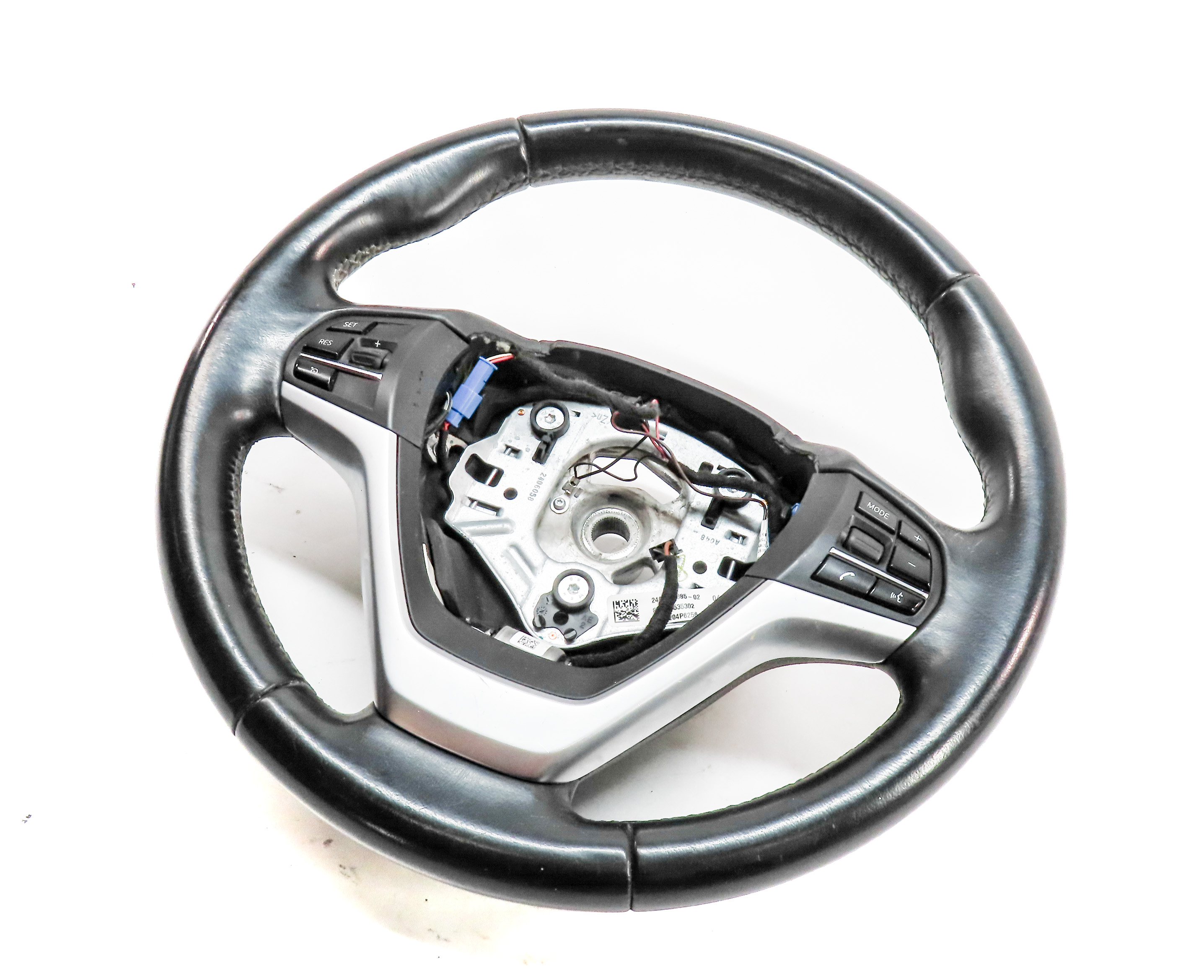 2015-2019 BMW X6 (F16) FRONT LEFT DRIVER 3-SPOKE SPORT STEERING WHEEL w/ PADDLES — exact item pictured